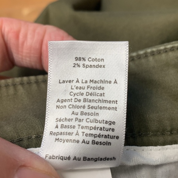 Talbots Straight Leg Olive Green Chinos - Picture 6 of 14